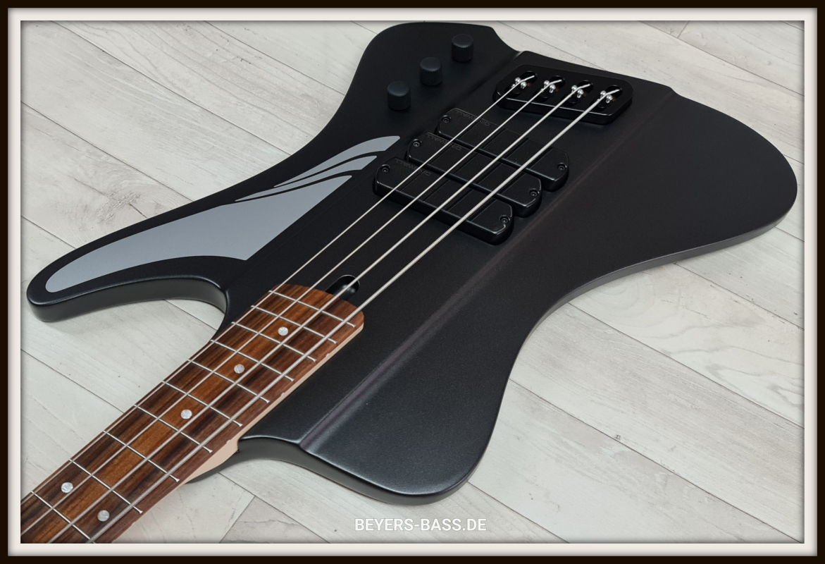 Dingwall D-Roc Standard 4 PF, Metallic Black Matte
